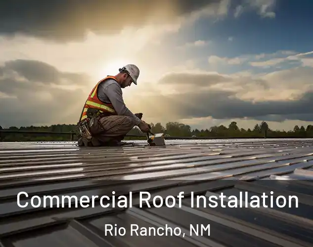 Commercial Roof Installation Rio Rancho, NM