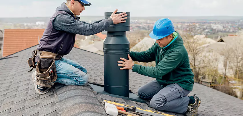 Chimney Flashing Replacement for Storm Damage in Rio Rancho