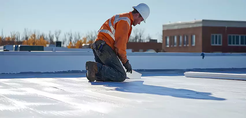 Flat Roof Drain Installation in Rio Rancho