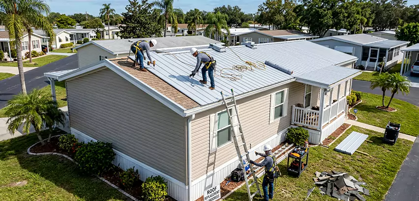 Mobile Home Metal Roof Replacement in Rio Rancho