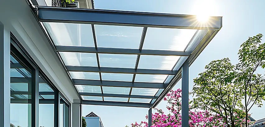 Glass Patio Roof Installation in Rio Rancho