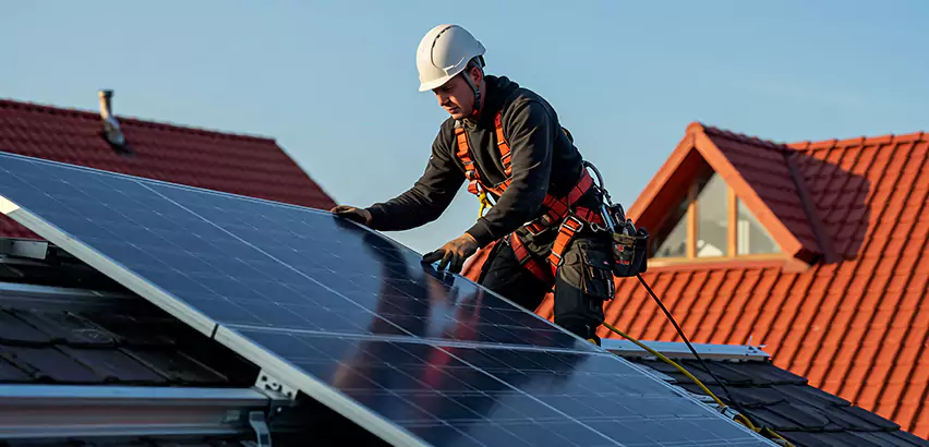 Solar Panels on Steel Roof Installation in Rio Rancho