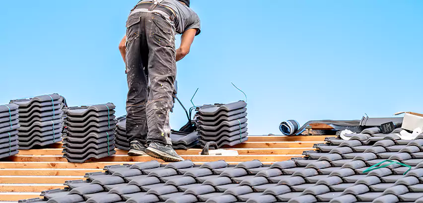 Replacing Tile Roof Underlayment in Rio Rancho