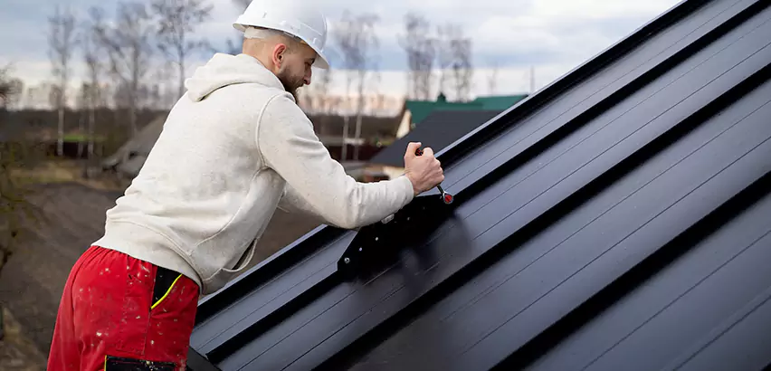 Tin Roof Ridge Cap Installation in Rio Rancho