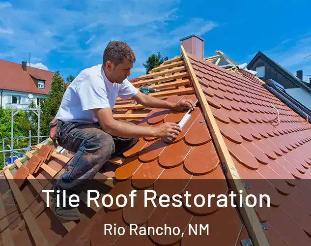  Tile Roof Restoration Rio Rancho, NM